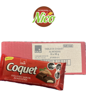 Caja Tableta Coquet  15x95 gr